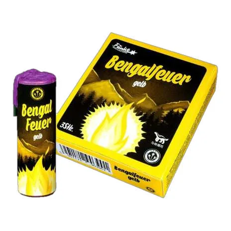 Bengalfeuer Gelb