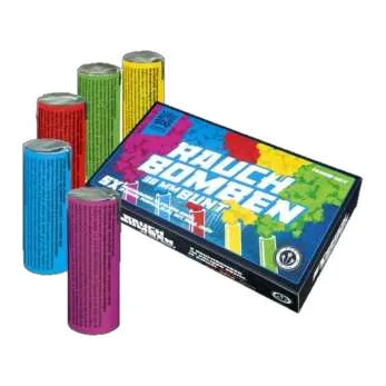 Rauchbomben 38 mm Bunt (5er-Pack)