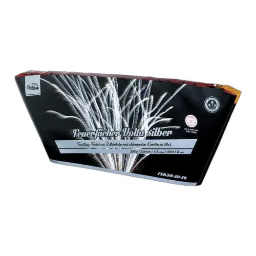Feuerfächer Volta Silber